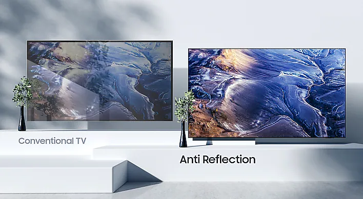 Minimal glare to reduce distractions Anti-Reflection and Ultra Viewing Angle You’ve got the best view from every seat, no matter where you sit down. Conventional TV is a TV without Anti-Reflection. 100% Color Volume with Quantum Dot Bask in a billion shades of brilliant color at 100% Color Volume. Together, Quantum Dot and Mini LEDs bring you a beautiful picture by transforming light into vivid color that stays true for bold detail, even as the scene brightens. SAMSUNG 65-Inch Class Neo QLED 8K QN800B Series Mini LED Quantum HDR 32x, Dolby Atmos, Object Tracking Sound+, Ultra Viewing Angle, Smart TV with Alexa Built-In (QN65QN800BFXZA, 2022 Model) 