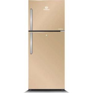 Dawlance REF 9191 WB Chrome Refrigerator Hairline Golden