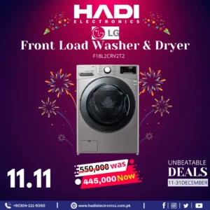 LG F18L2CRV2T2 Front Load Washer & Dryer ‎