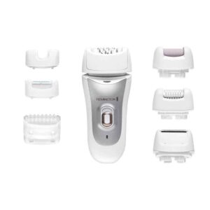 Remington EP7700 7-in-1 Wet and Dry Cordless Epilator for Women Hair Trimmer