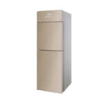 Haier HWD-336Y Water Dispenser With Refrigerator Glass Door - 2 Tap - Golden