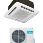 Midea MCA3U-18HRFN1-QRDOW (1ph) Ceilling Cassette DC Inverter Heat & Cool 1.5-Ton