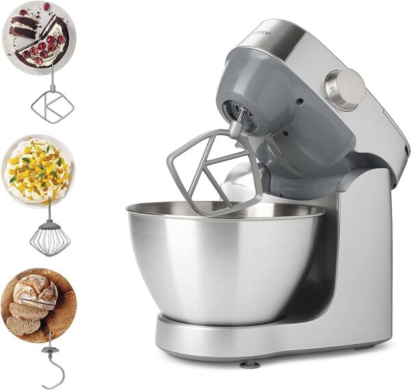 Kenwood KHC29.W0SI Stand Mixer Kitchen Machine PROSPERO 1000W Food Processor Multi Mill Silver