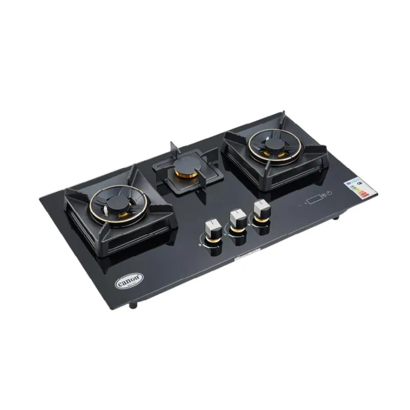 Canon CHA-BGH-CNC-G-386C- N3 Premium Series 3 Burners Gas Hob Canon CHA-BGH-CNC-G-386C- N3 Premium Series 3 Burners Gas Hob