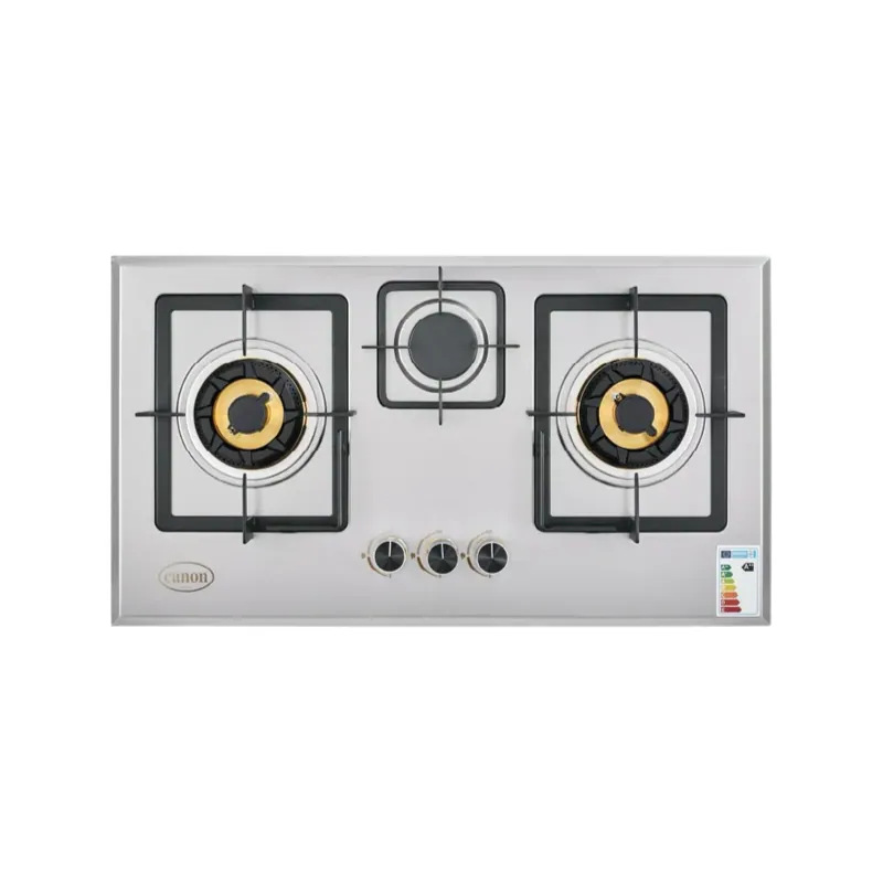 Canon CHA-BGH-CNC-G-391-N8 Premium Series 3 Burners Gas Hob Canon CHA-BGH-CNC-G-391-N8 Premium Series 3 Burners Gas Hob