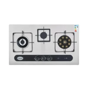 Canon CHA-BGH-CNC-SG-393- N12 Premium Series 3 Burners Gas Hob