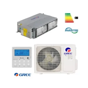 Gree GUD160PHS/A-S/GUD160W/A-X 4.6-Ton Inverter Duct Type With Pump Heat And Cool AC