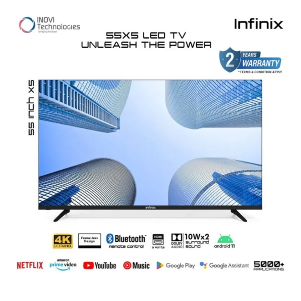 Infinix 55X5 55 Inches Smart 4K Android LED TV