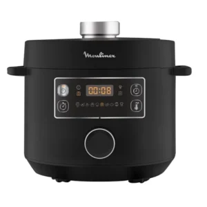 Moulinex CE753827 | 5 Litre | 915-1090W | Black | 2 Years Warranty | Turbo Cuisine Electrical Pressure Cooker