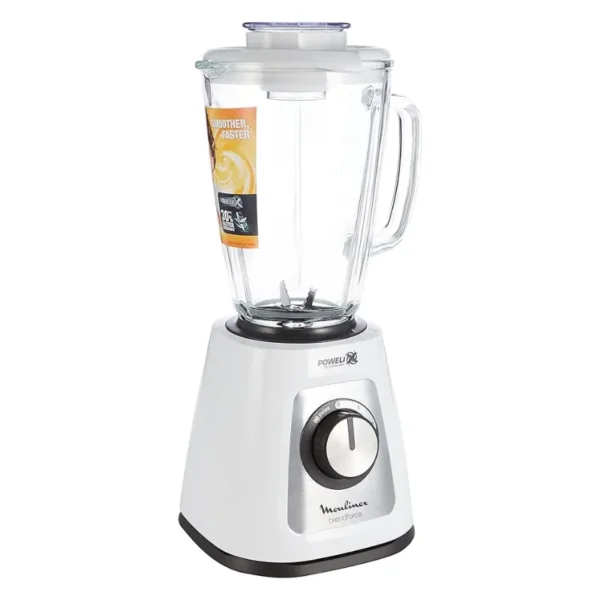 Moulinex LM435127 1.75 L, 700 W Blendforce Glass Blender White