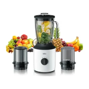 Braun JB 3173 Powerblend Glass Jug Blender 1.5 Ltr 800 Watts