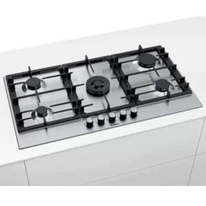 Bosch PCQ9B5O90M Stainless Steel 90 CM Gas Hob