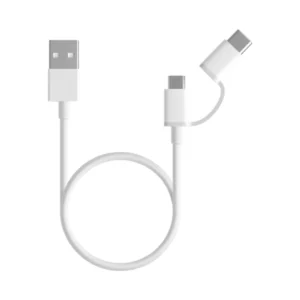 Mi 2-in-1 USB Cable (Micro USB to Type C) 30 cm