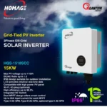 Homage HQS-1518SCC Grid-Tied PV Inverter 3 Phase ON-Grid Solar Inverter