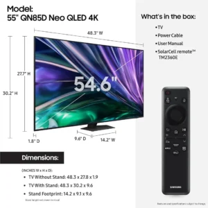 Samsung 55QN85D 55 Inches 4K NEO QLED Smart TV