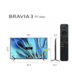 Sony Bravia 3 K-75S30 75 Inches 4K Ultra HD Smart LED TV