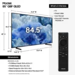 Samsung QN85Q8F 85 Inch Class QLED 4K Vision AI Smart TV