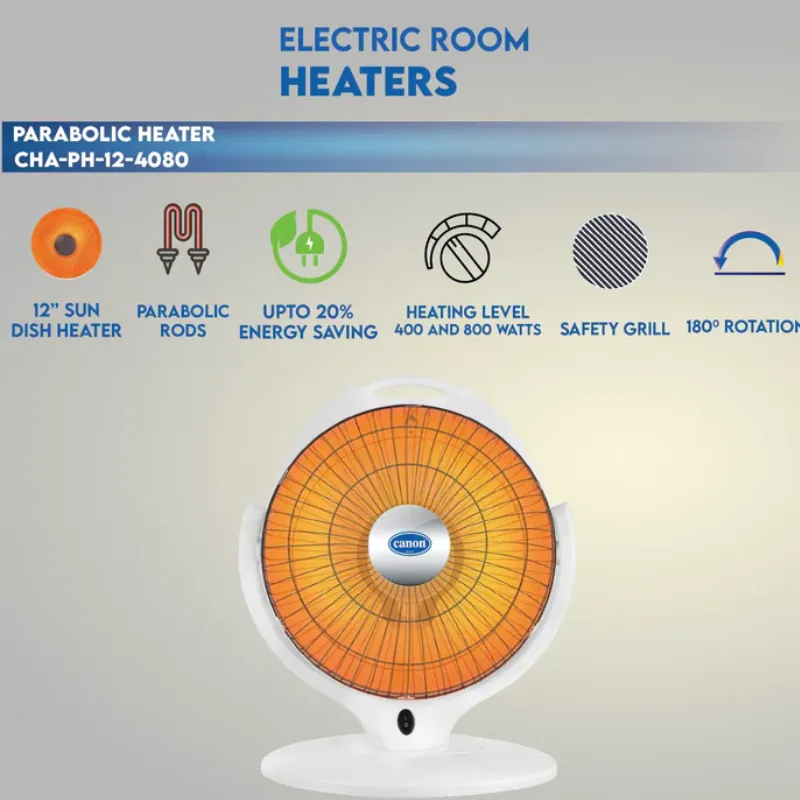 Canon Electric Room Heater - CHA-PH-12-4080 (1) Canon Electric Room Heater CHA-PH-12-4080