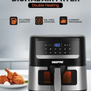 Geepas GAF37543 7.5L Digital Air Fryer
