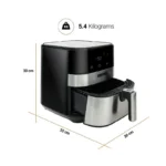 Geepas GAF37510 5L Air Fryer 1700W Digital Touch Screen