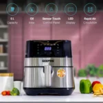 Geepas GAF37510 5L Air Fryer 1700W Digital Touch Screen