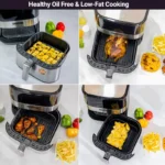 Geepas GAF37510 5L Air Fryer 1700W Digital Touch Screen