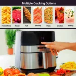 Geepas GAF37510 5L Air Fryer 1700W Digital Touch Screen