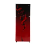 PEL 6460-PRCGD Curved Glass Door Top Mount Refrigerator 334 Liter