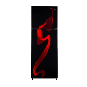 PEL 6460-PRINVOVGD Flat Glass Top Mount Refrigerator 334 Liter