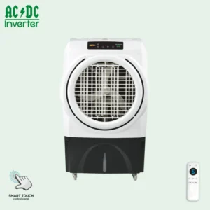 Super Asia ECM-4600 Auto AC/DC Inverter White Easy Cool Air Cooler