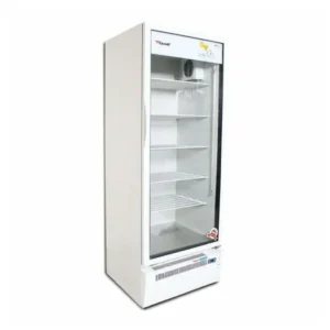 Caravell MEF 600 FG Single Swing Door Visi Freezer - Shelf Cooling