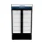 Varioline SVC-1000 SY [Black] Swing Two Door Visi Commercial Cooler