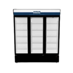 Varioline SVC-1500 SY [Black] Swing Three Door Visi Commercial Cooler