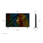 LG 43NANO80ASA 43 Inches NanoCell AI 4K Smart TV