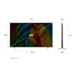 LG 86NANO80ASA.UTNFLJK 86 Inch NanoCell AI 4K Smart TV