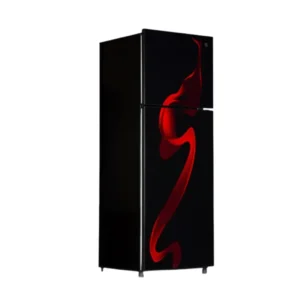 PEL 6370-PRGD Glass Door Top Mount Refrigerator