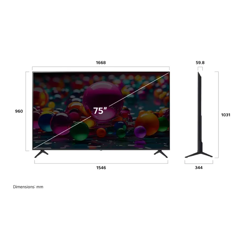 LG 75UA8450PSA UHD AI 4K Smart TV AI Magic Remote Ready HDR10 webOS LG 75UA8450PSA UHD AI 4K Smart TV AI Magic Remote Ready HDR10 webOS