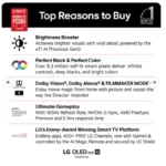 LG 48C6 48 Inch Class OLED evo AI 4K Smart TV