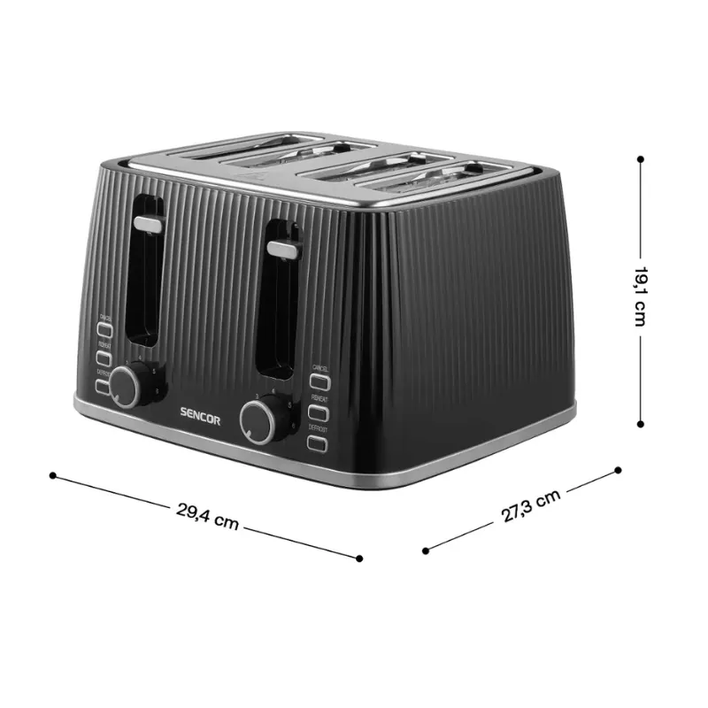 Sencor STS7541BK Electric Toaster Sencor STS7541BK Electric Toaster
