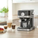 Sencor SES1721BK Espresso Machine with a Steam Wand