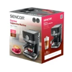 Sencor SES1721BK Espresso Machine with a Steam Wand