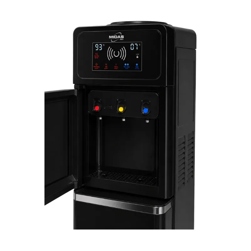 Midas WD-1050 Digital Water Dispenser - 3 Taps with Fridge