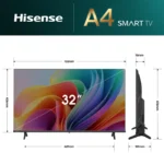 Hisense 32A4S 32 Inch HD Smart TV