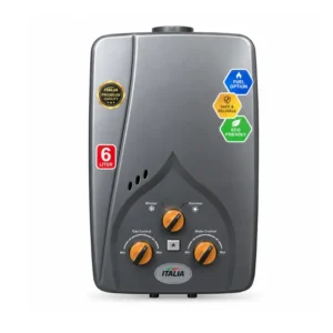 Italia IIG-6L Instant Gas Geyser - LPG/NG