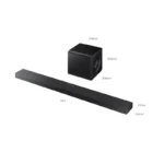Samsung QS700F Sound Bar 345W 3.1.2 Ch. Q-Symphony with Wireless Dolby Atmos