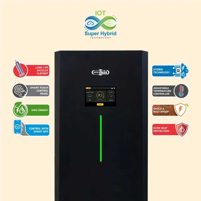 Super Asia GEHH-935 IOT Super Hybrid Geyser Super Asia GEHH-935 IOT Super Hybrid Geyser